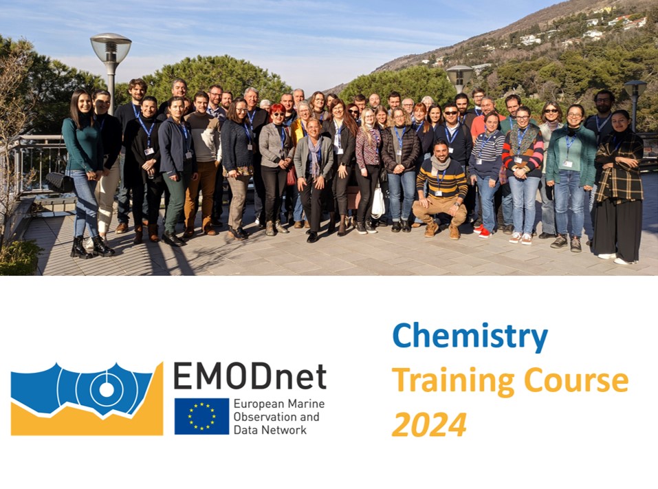 A Trieste il recente corso di formazione per EMODnet Chemistry