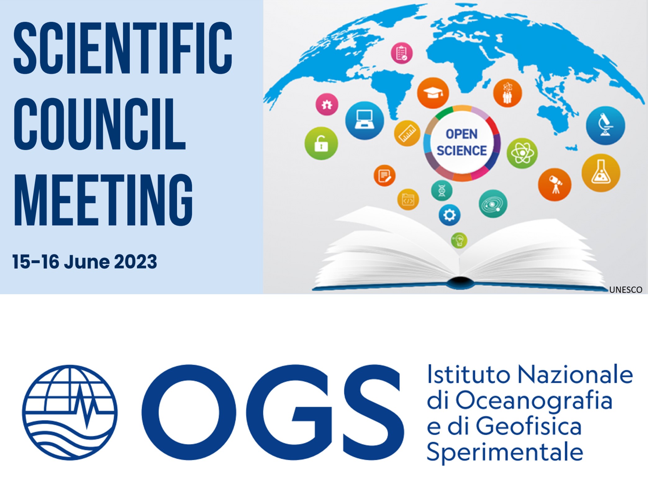 NODC talks about Open Science at the OGS Science Council plenary meeting